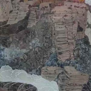 Wang Baolei's painting :Backbone of Taihang-太行脊梁