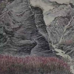 Wang Baolei's painting：Implicit Spring-蕴春