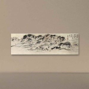 Jin Zhong's painting ：The Leisurely One is the Master-闲者便是主人